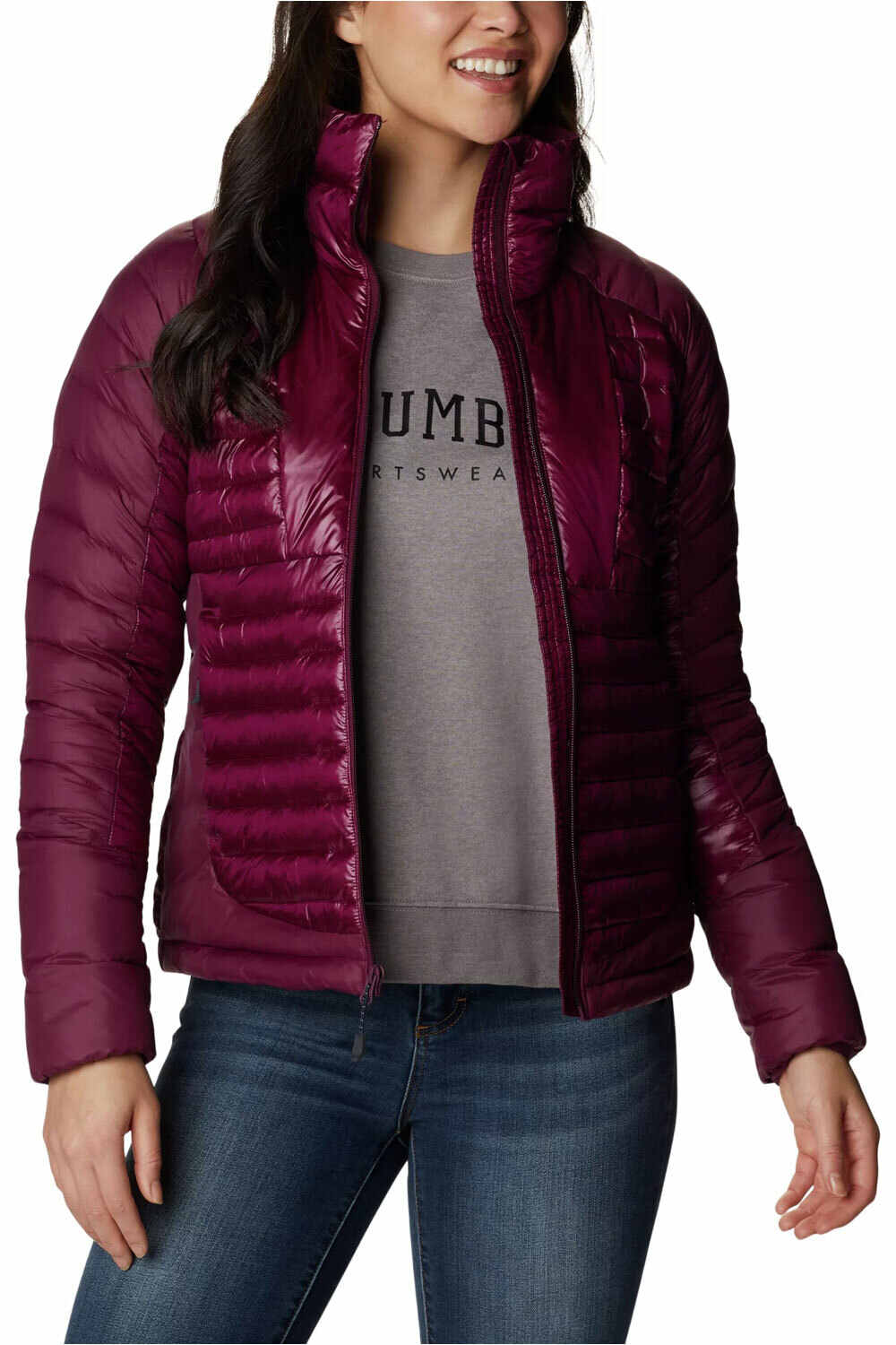 Columbia chaqueta outdoor mujer Labyrinth Loop Jacket vista frontal