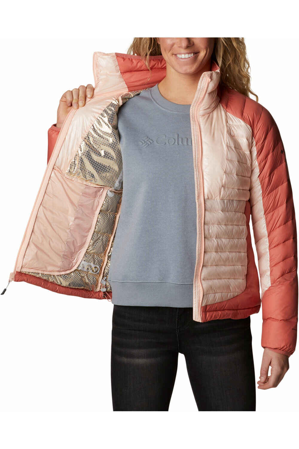 Columbia chaqueta outdoor mujer Labyrinth Loop Jacket vista trasera