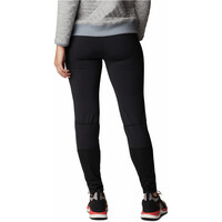 Columbia malla larga mujer Windgates Windblock Legging vista trasera