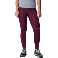 Columbia malla larga mujer Windgates Windblock Legging vista frontal