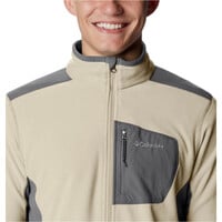 Columbia forro polar hombre Klamath Range Full Zip vista detalle