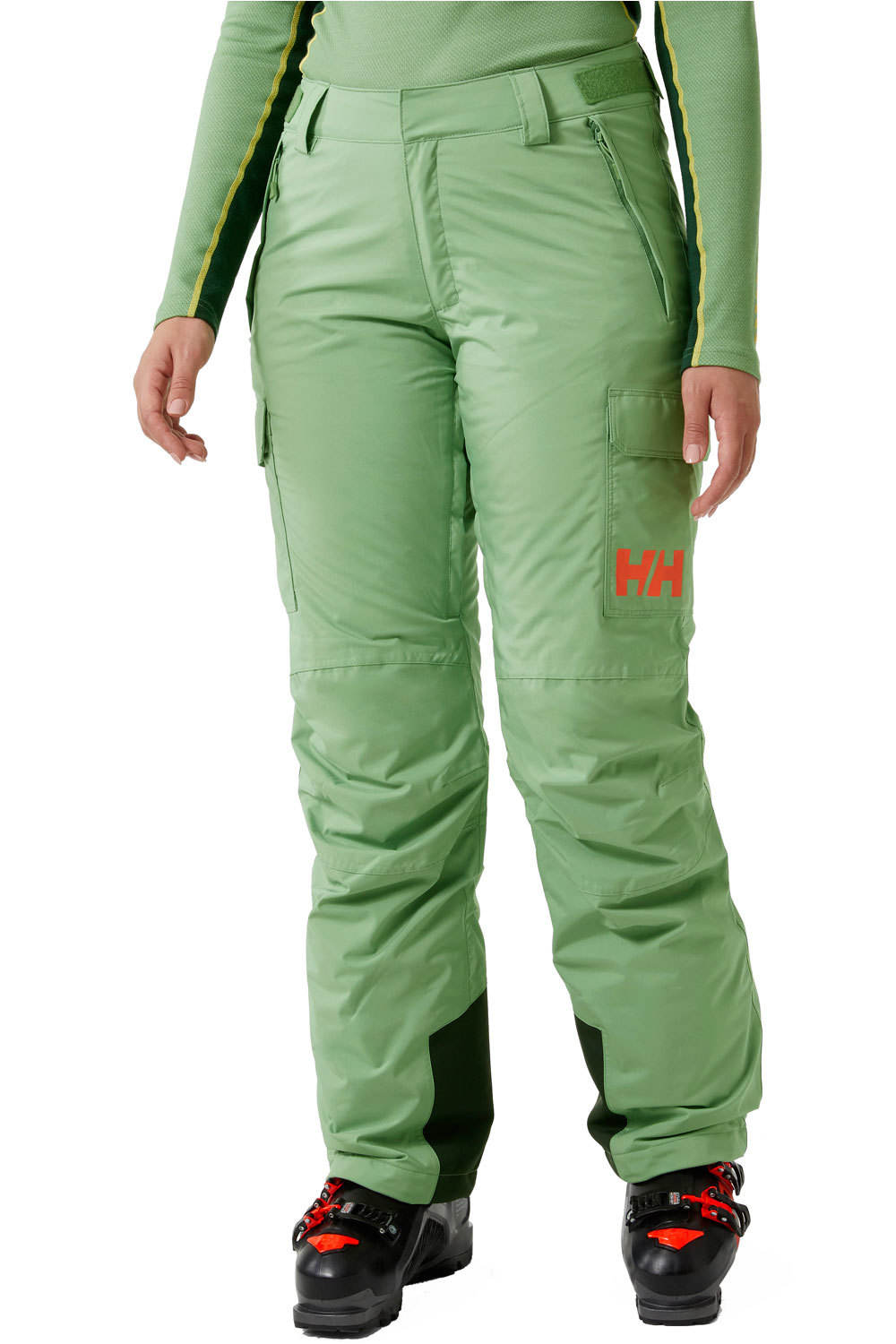 Helly Hansen pantalones esquí mujer W SWITCH CARGO INSULATED PANT vista detalle