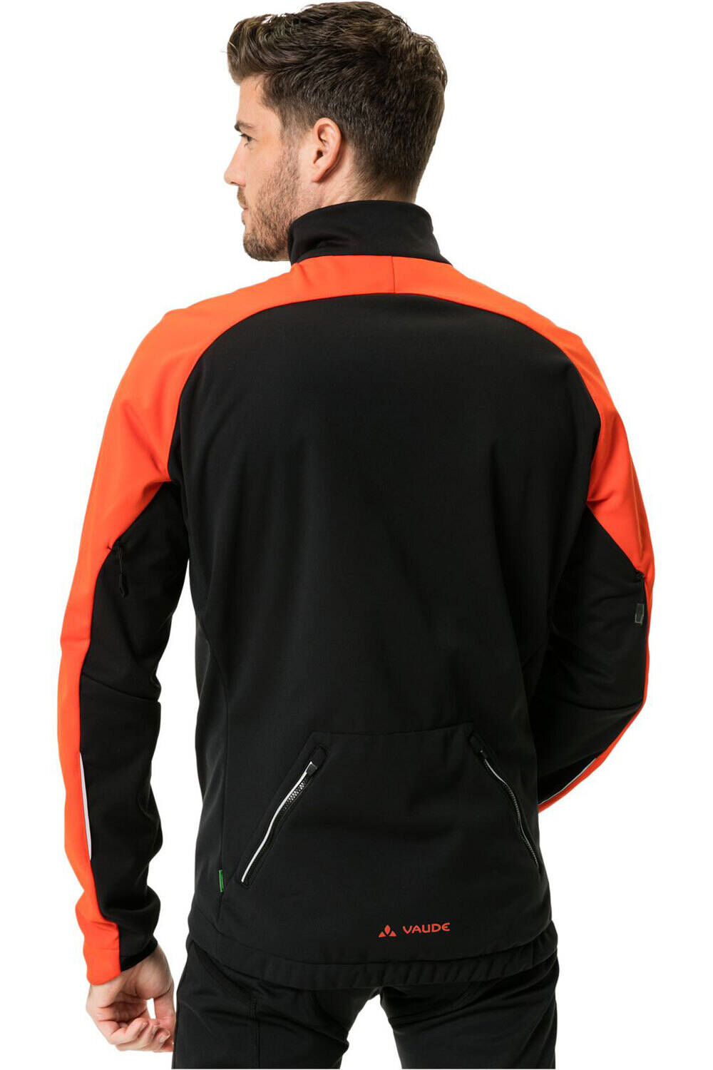 Vaude cortavientos ciclismo hombre Men's Posta Softshell Jacket VI vista trasera