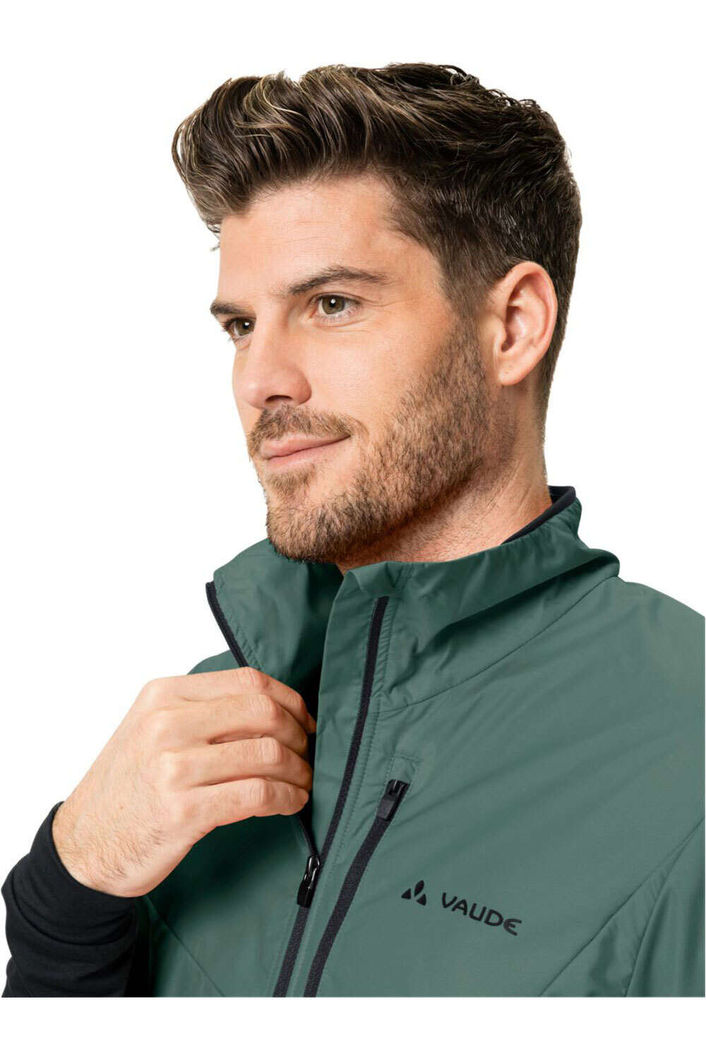 Vaude cortavientos ciclismo hombre Men's Kuro Light Jacket vista detalle