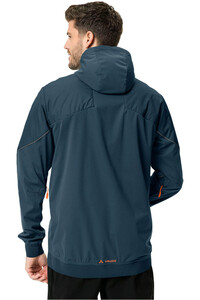 Vaude cortavientos ciclismo hombre Men's All Year Moab Jacket II vista trasera