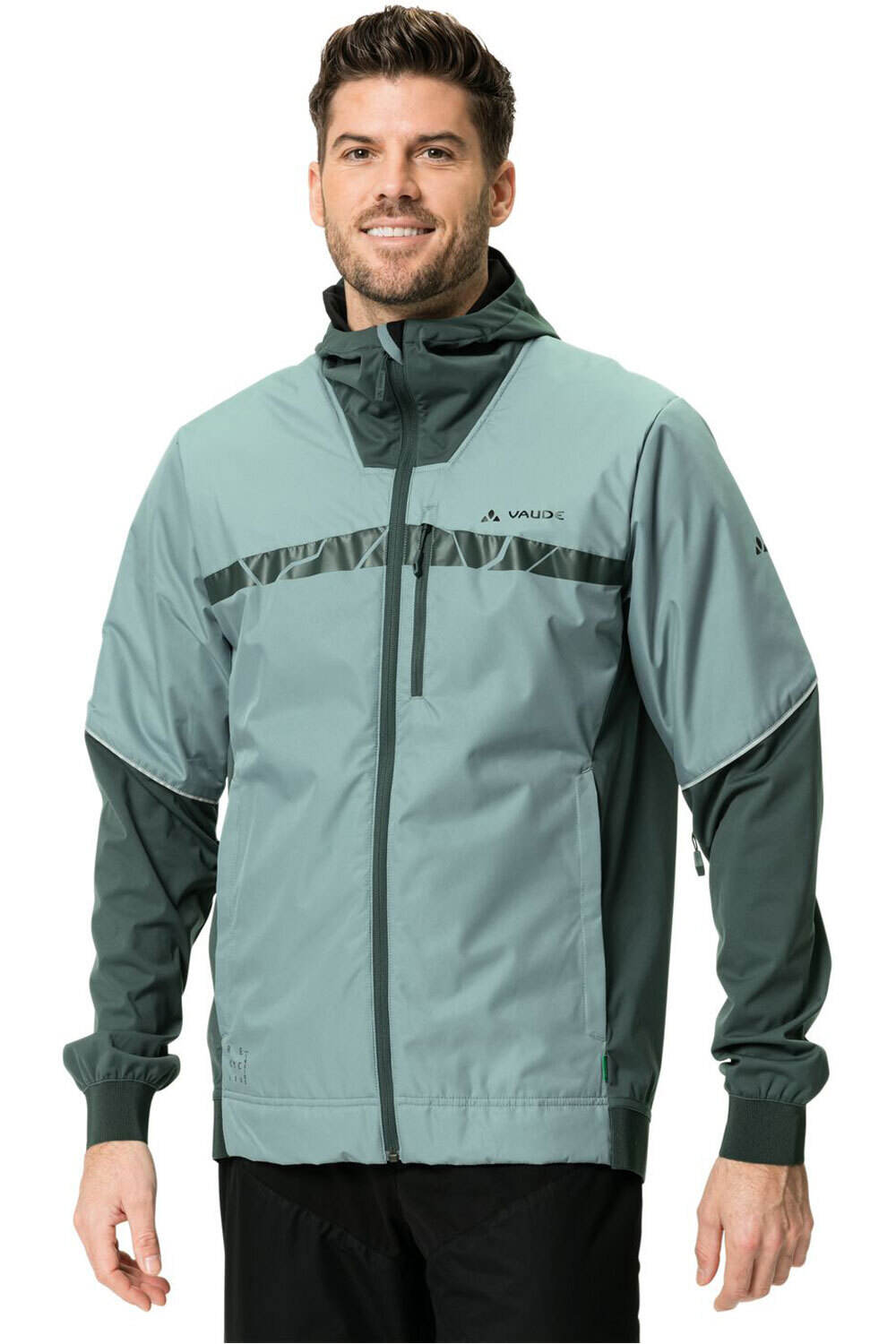 Vaude cortavientos ciclismo hombre Men's All Year Moab Jacket II vista frontal