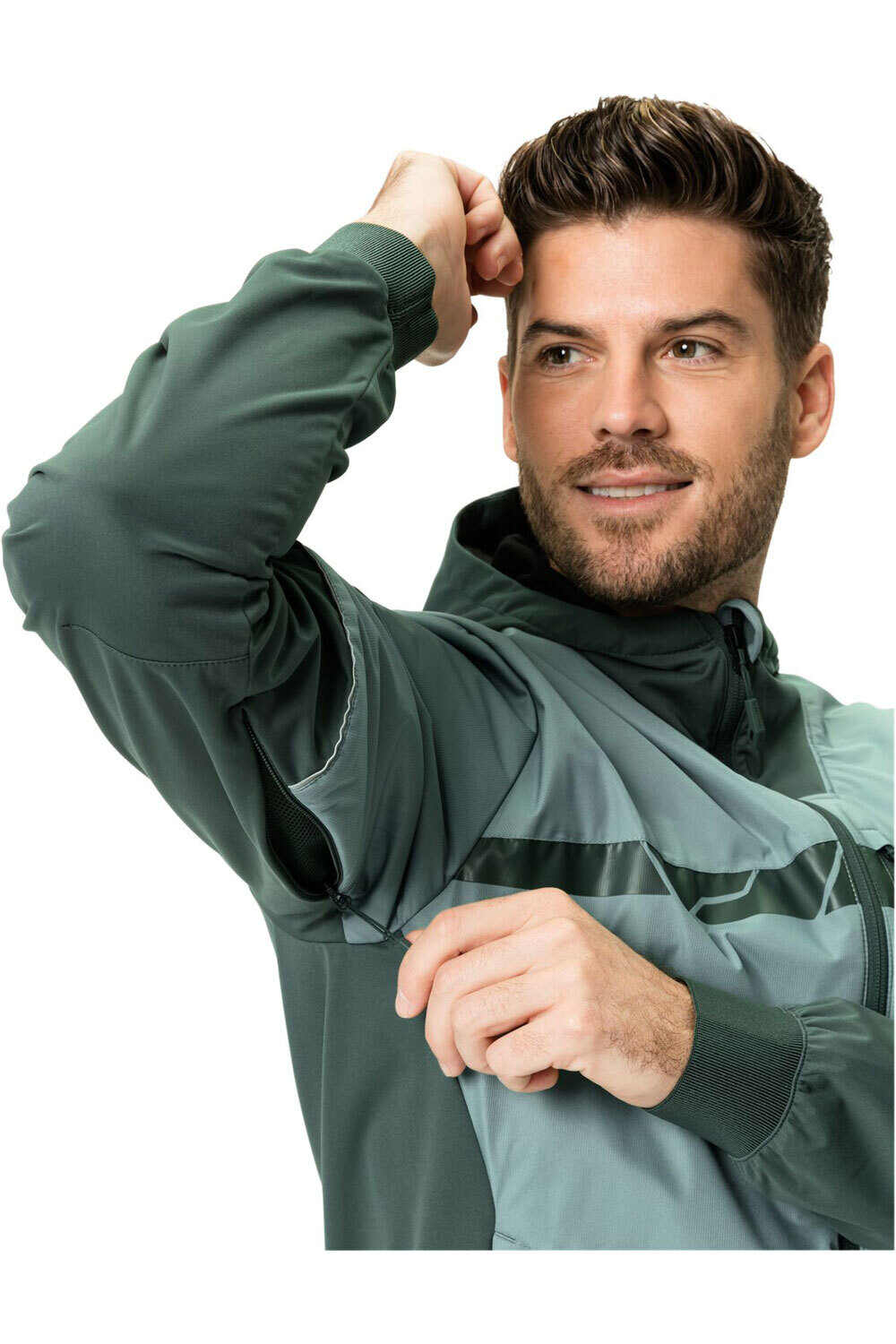 Vaude cortavientos ciclismo hombre Men's All Year Moab Jacket II vista detalle