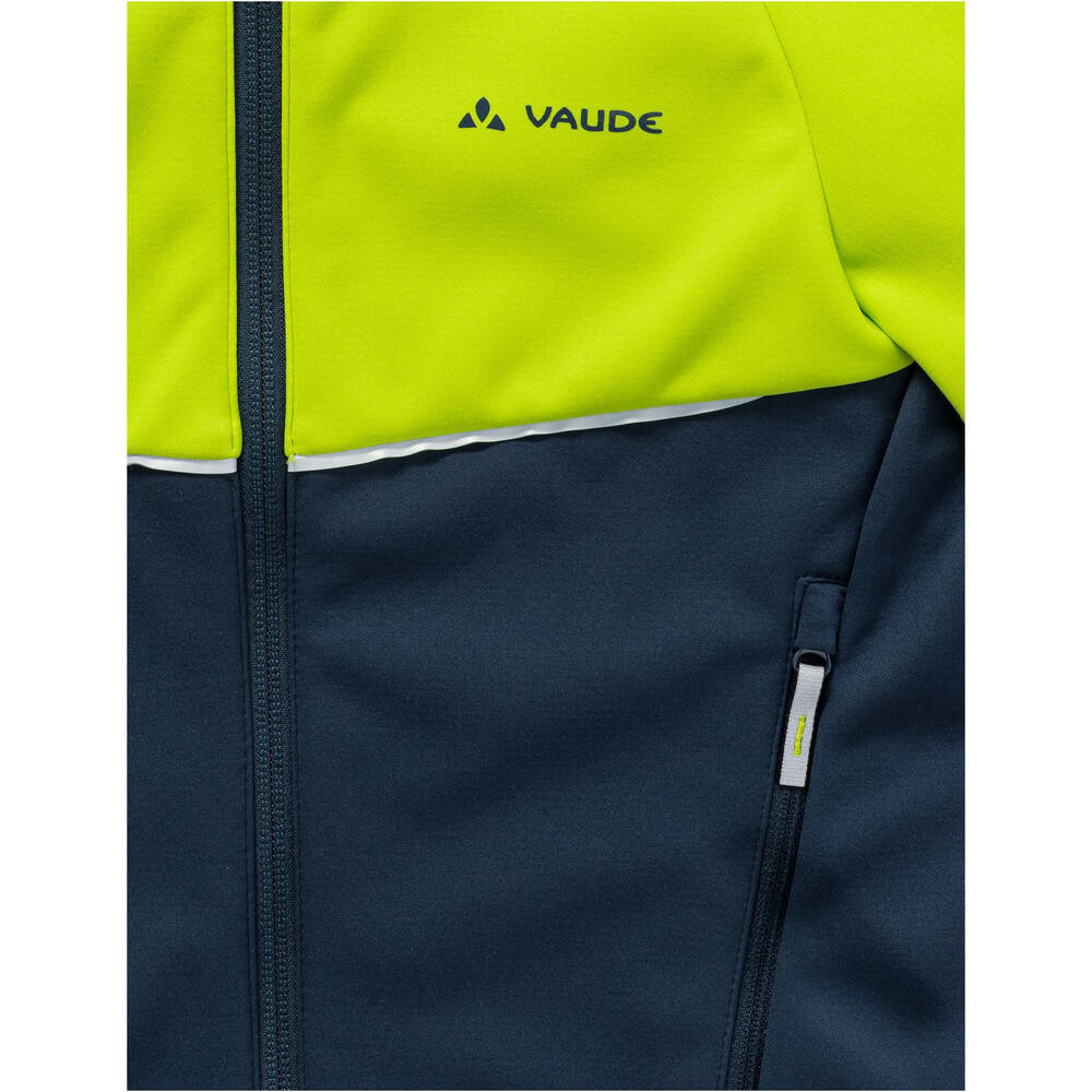 Vaude chaqueta ciclismo niño Kids Qimsa Softshell Jacket vista detalle