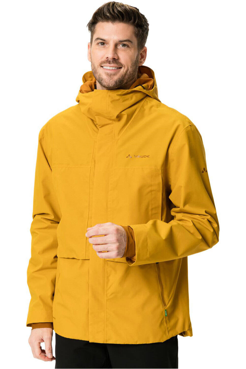 Vaude cortavientos ciclismo hombre Men's Comyou Pro Rain Jacket vista frontal