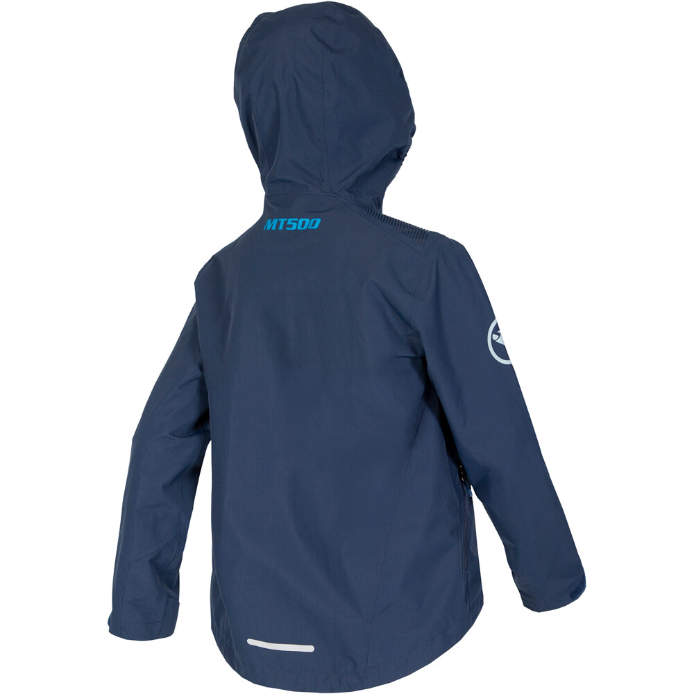 Endura chaqueta ciclismo niño Chaqueta infantil impermeable MT500JR vista trasera