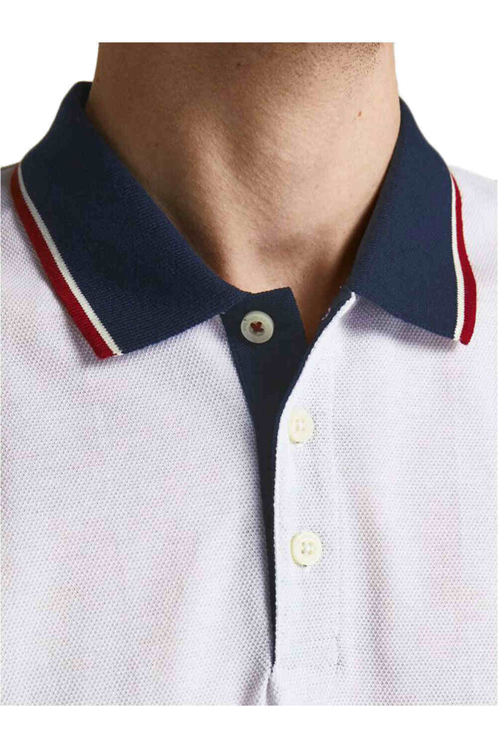 J&J polo manga corta hombre JPRBLUWIN POLO SS NOOS vista detalle