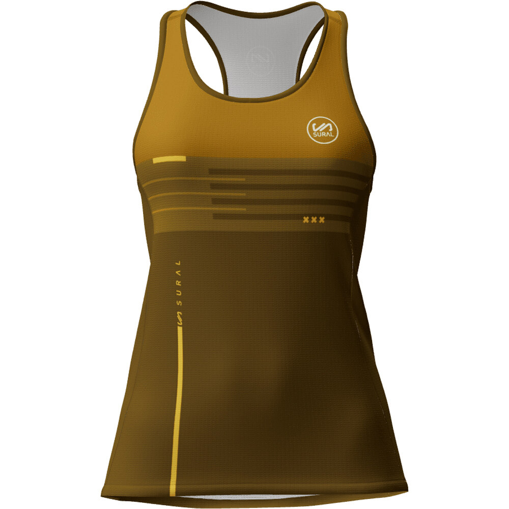 Sural camiseta técnica tirantes mujer Camiseta tcnica Tirantes TWILIGHT vista frontal