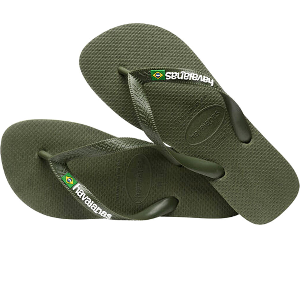 Havaianas chanclas hombre HAV. BRASIL LOGO vista trasera