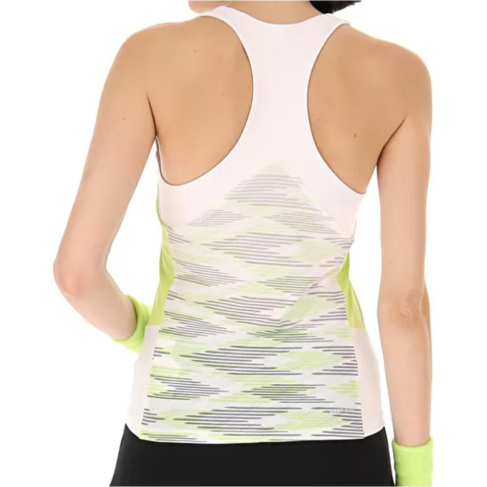 Lotto camiseta tirantes mujer TECH W I - D4 TANK vista trasera