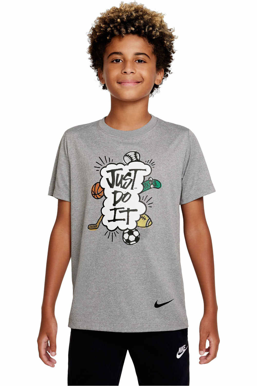 Nike camiseta manga corta niño B NK DF TEE JDI MULTI SPORT vista frontal