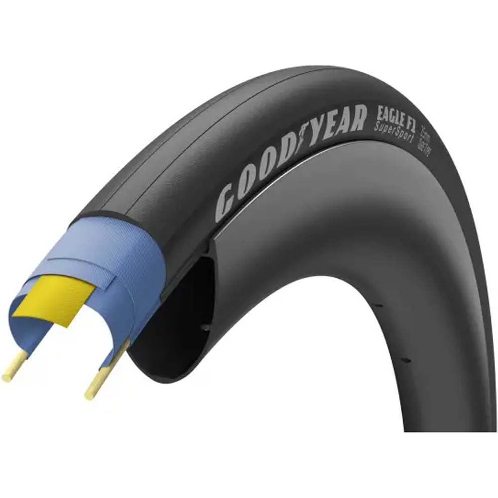 Goodyear cubiertas carretera Cubierta Eagle F1 SuperSport 700x28 Pleg vista frontal