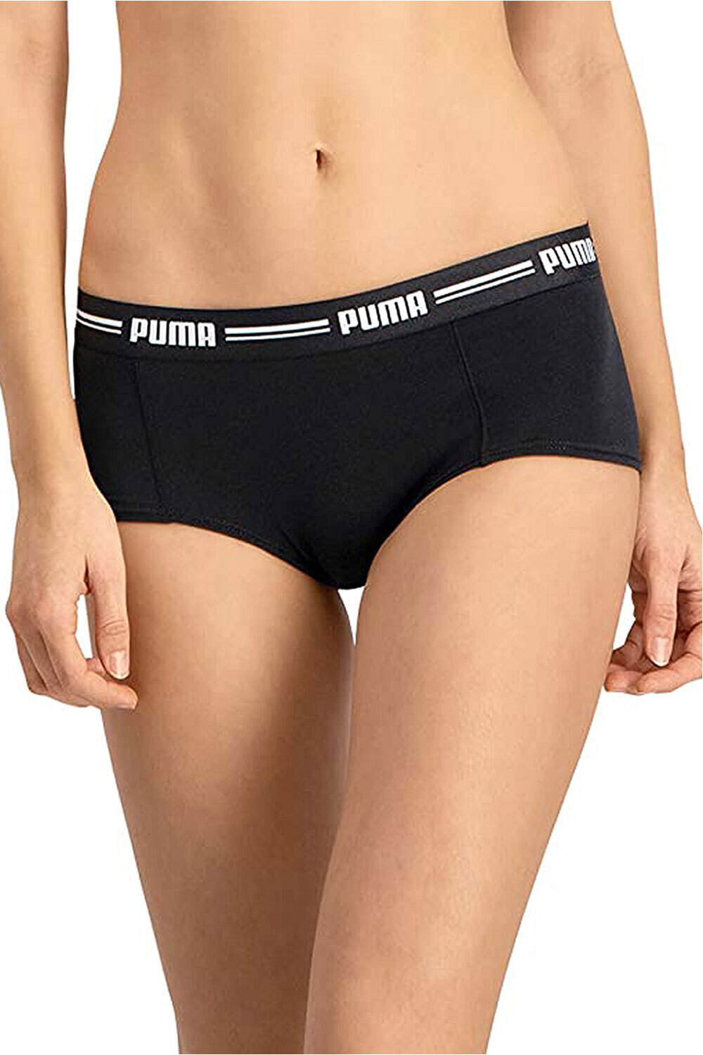 Puma jersey mujer PUMA WOMEN MINI SHORT 2P PACK vista frontal