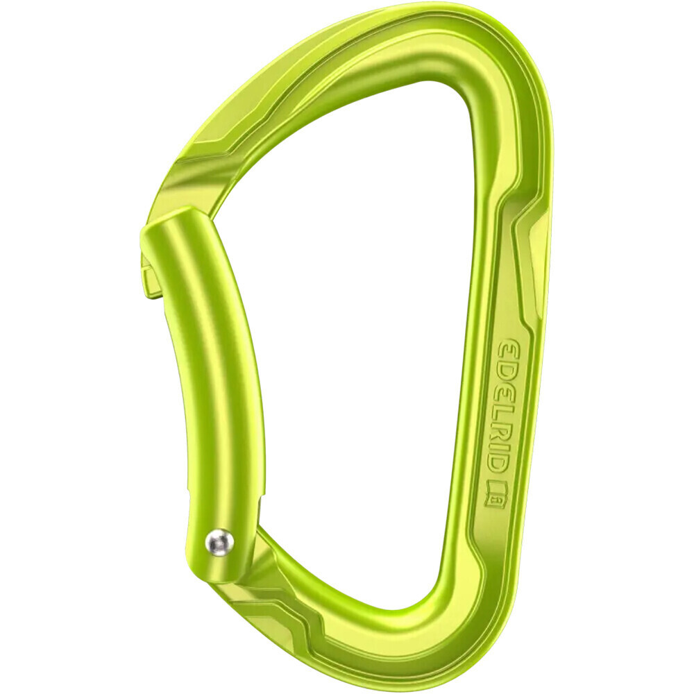 Edelrid mosquetón escalada Pure Bent III vista frontal