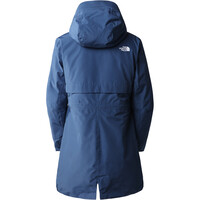 The North Face chaqueta impermeable mujer W HIKESTLLR IN PRK vista trasera