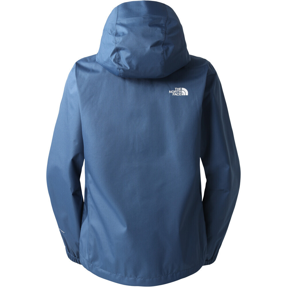 The North Face chaqueta impermeable mujer W QUEST JACKET vista trasera