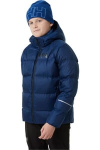 Helly Hansen chaqueta outdoor niño JR ISFJORD DOWN JACKET 2.0 vista frontal