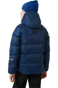 Helly Hansen chaqueta outdoor niño JR ISFJORD DOWN JACKET 2.0 vista trasera