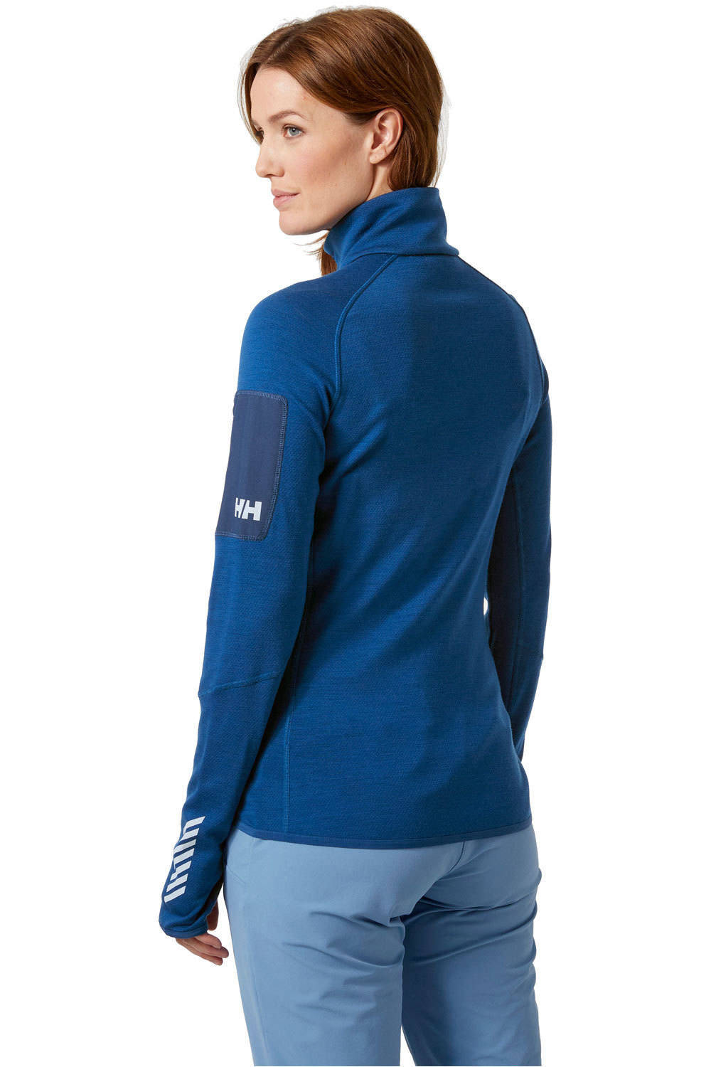 Helly Hansen forro polar mujer W LIFA MERINO MIDLAYER vista trasera