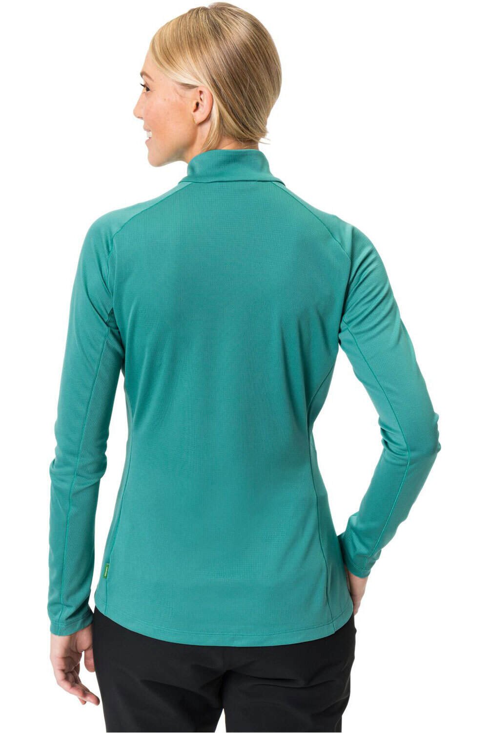 Vaude camisa montaña manga larga mujer Women's Larice Light Shirt II vista trasera