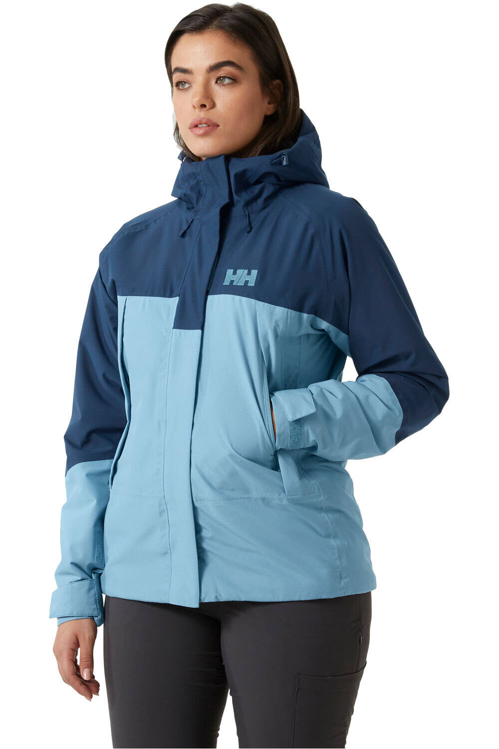 Helly Hansen chaqueta impermeable mujer W BANFF INSULATED JACKET vista frontal