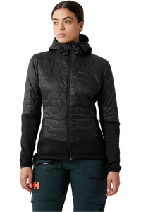 Helly Hansen chaqueta outdoor mujer W LIFALOFT HYBRID INSULATOR JK vista frontal