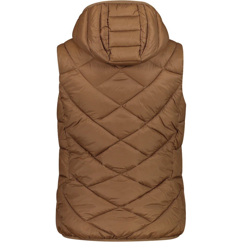 Cmp chaleco outdoor mujer WOMAN VEST FIX HOOD vista trasera