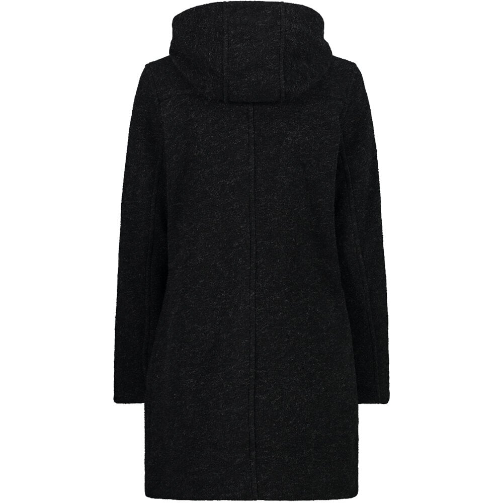 Cmp forro polar mujer WOMAN COAT FIX HOOD vista trasera