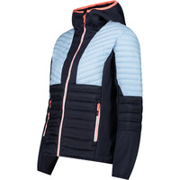 Cmp chaqueta outdoor mujer WOMAN JACKET FIX HOOD HYBRID vista detalle