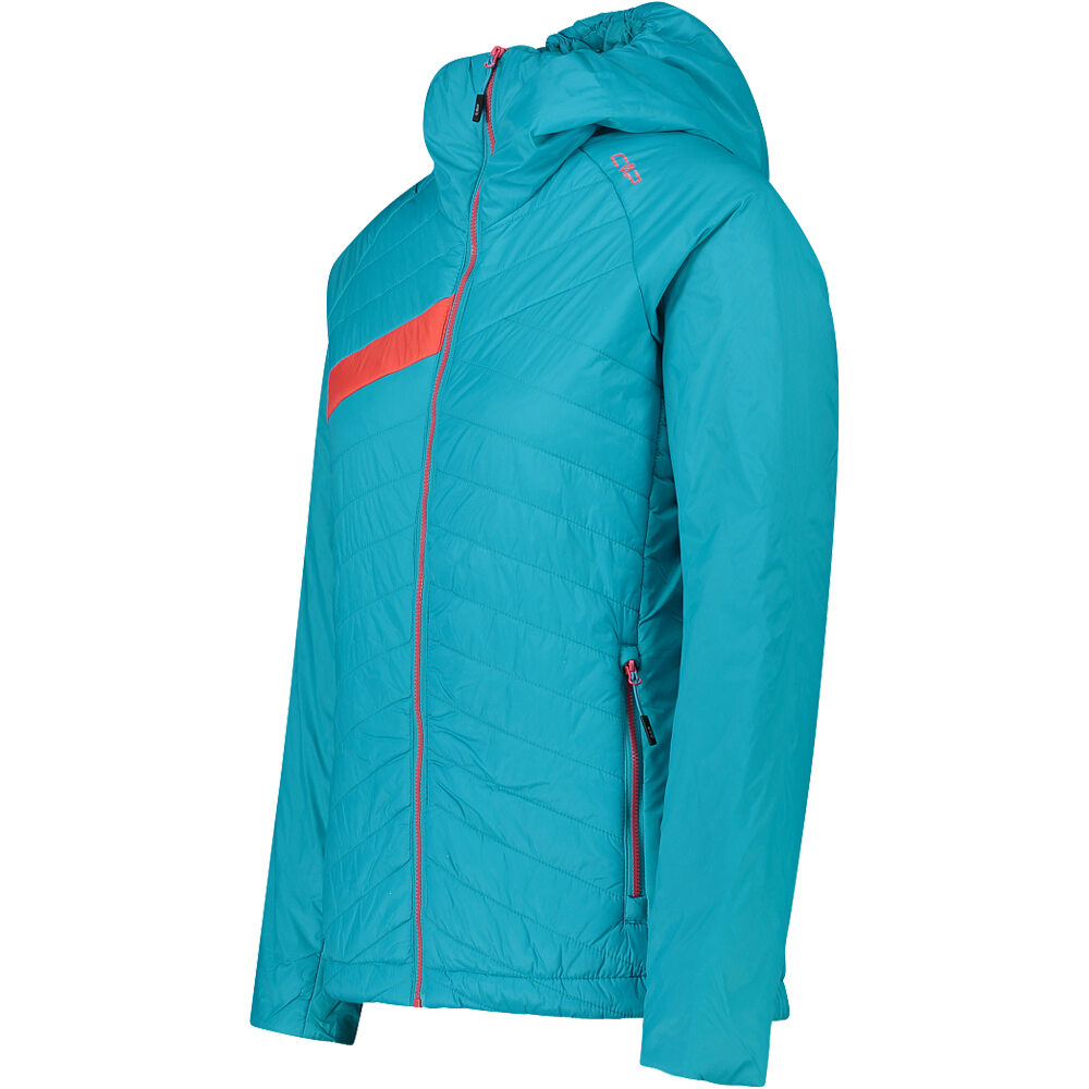 Cmp chaqueta outdoor mujer WOMAN JACKET FIX HOOD vista detalle