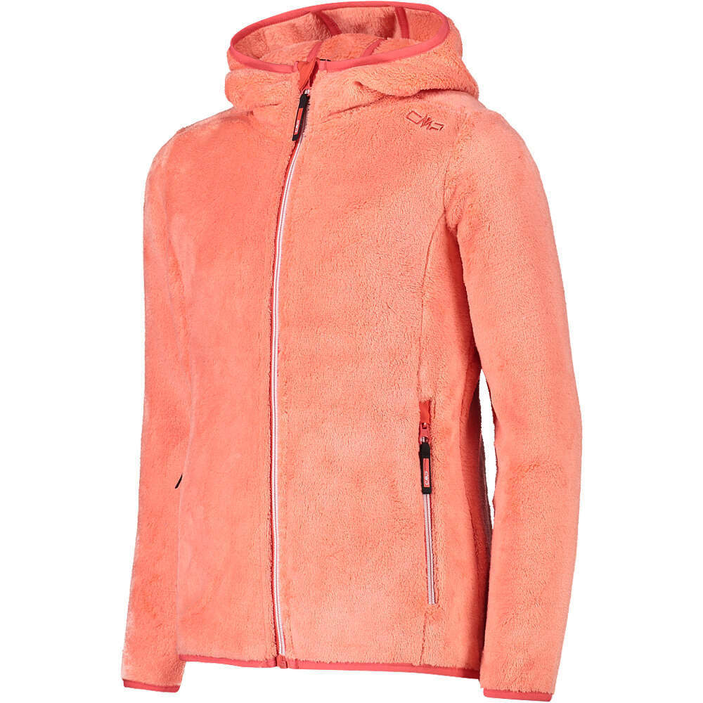 Cmp forro polar niño KID G JACKET FIX HOOD vista detalle