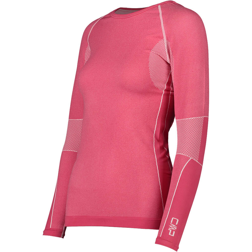 Cmp camiseta térmica manga larga mujer WOMAN SEAMLESS SWEAT vista detalle