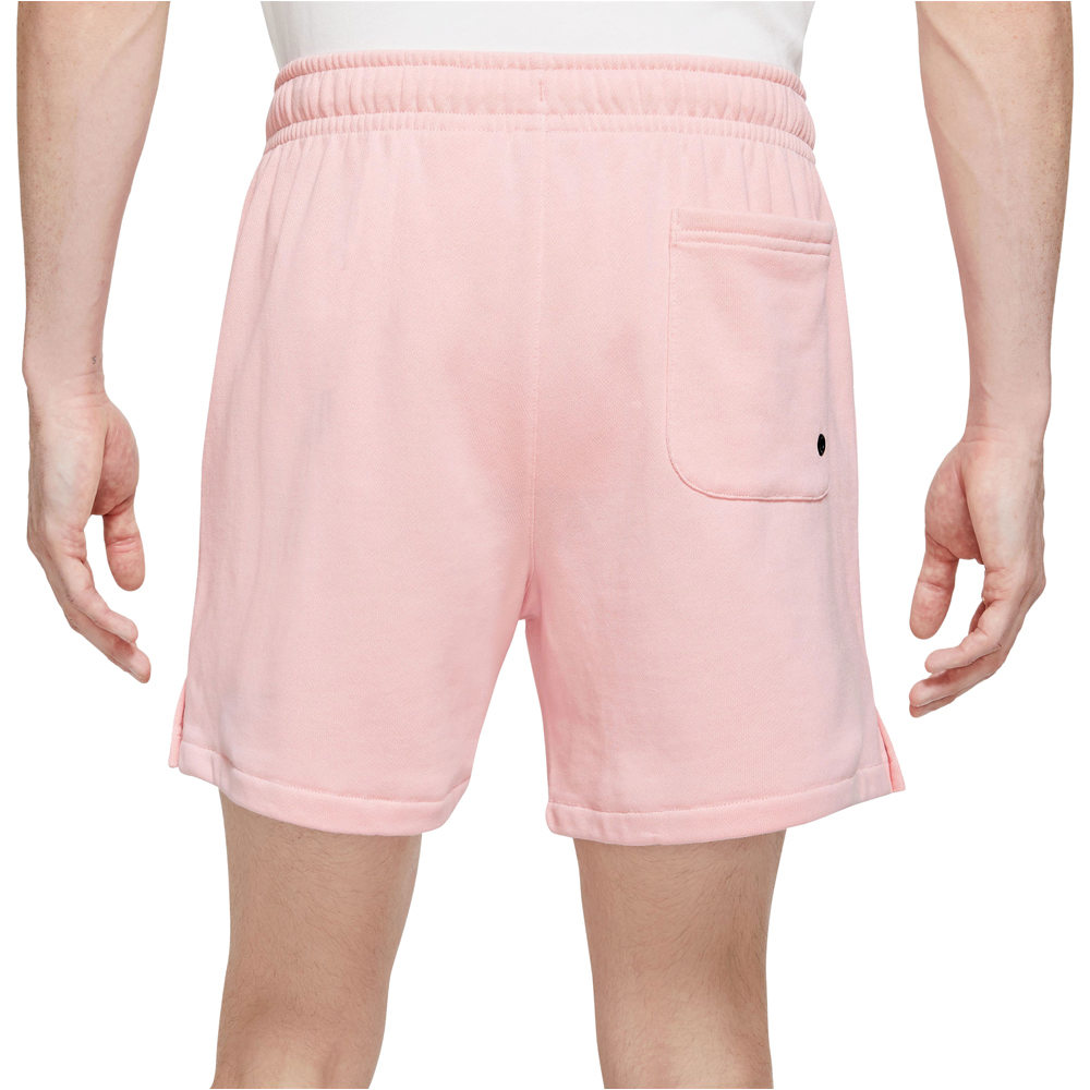 Nike bermudas hombre M NK CLUB FT FLOW SHORT vista trasera