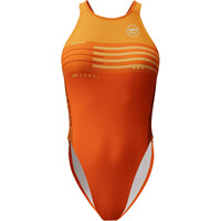 Banador Natacion Mujer Tirante Ancho ORANGE JUICE COLOURS