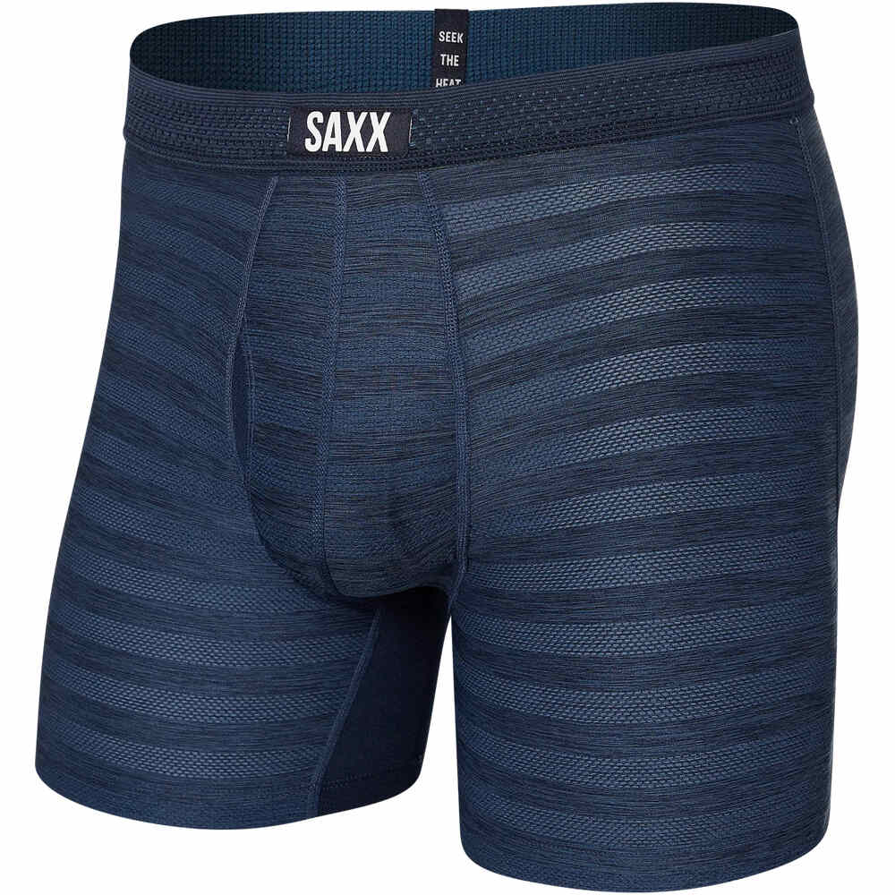 Saxx calzoncillo térmico DROPTEMP COOLING MESH BOXER BRIEF FLY vista frontal