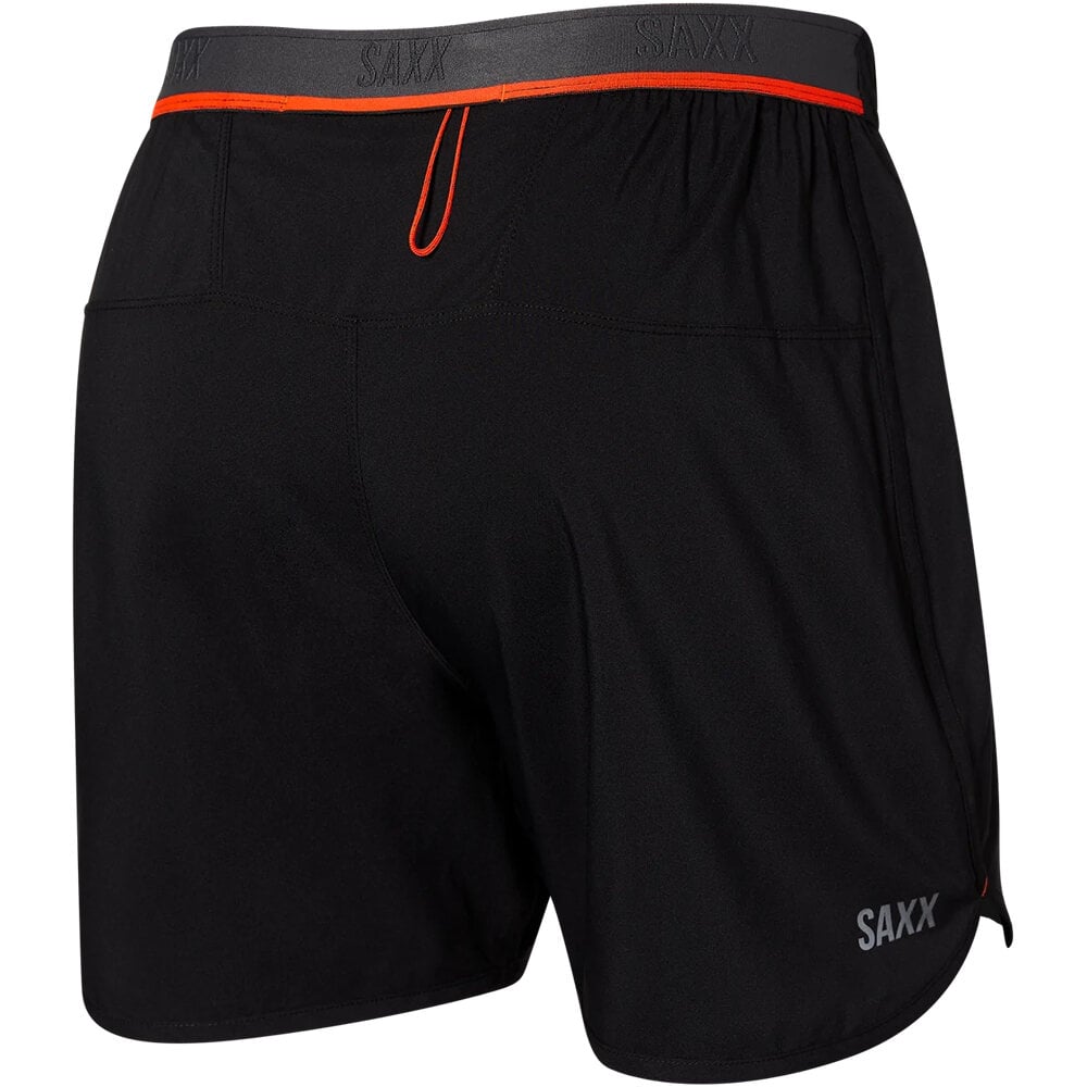 Saxx pantaloneta técnica hombre HIGHTAIL 2N1 RUN SHORT 5IN vista trasera