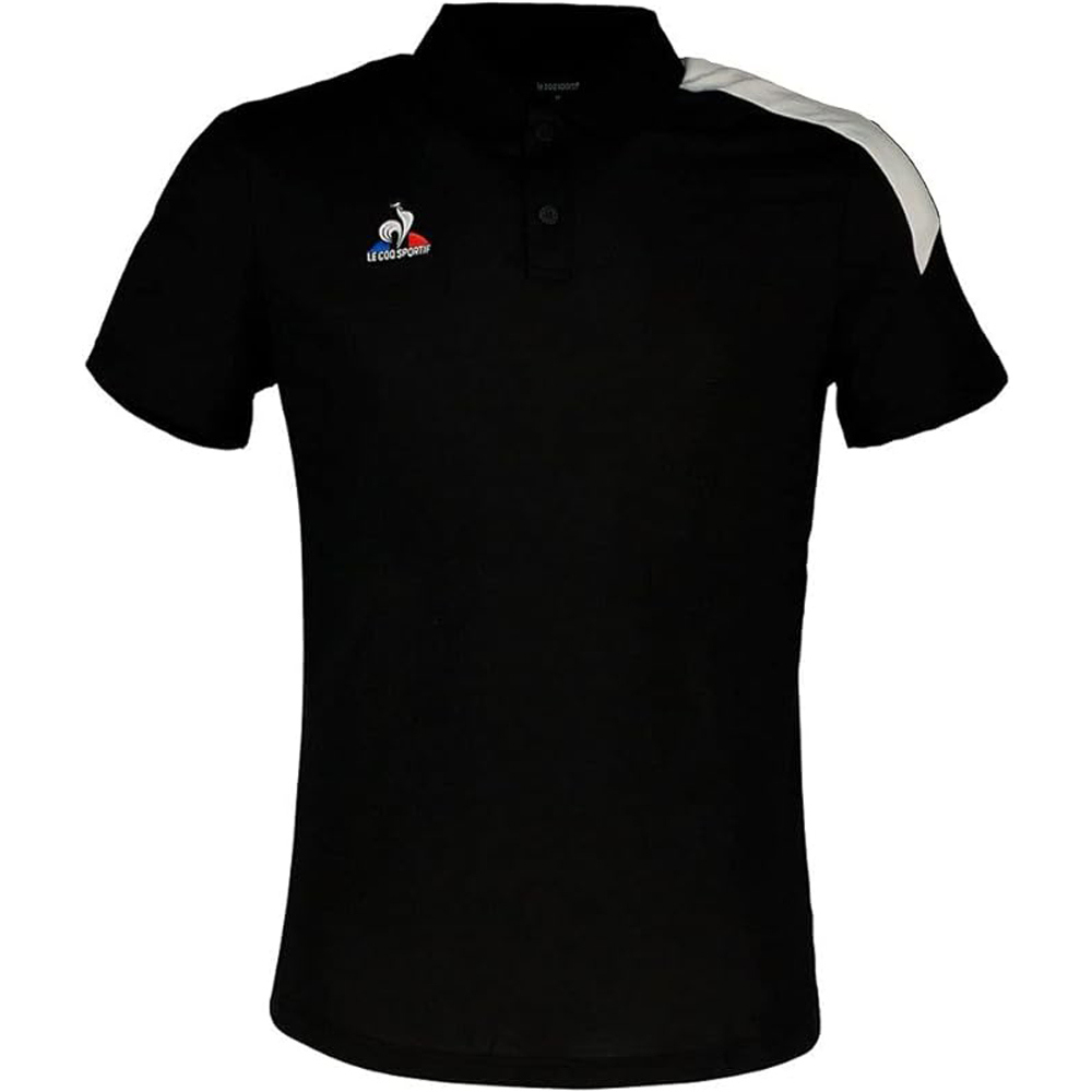 Le Coq Sportif polo manga larga hombre Polo SS PRESENTATION BICOLORE N1 M vista frontal