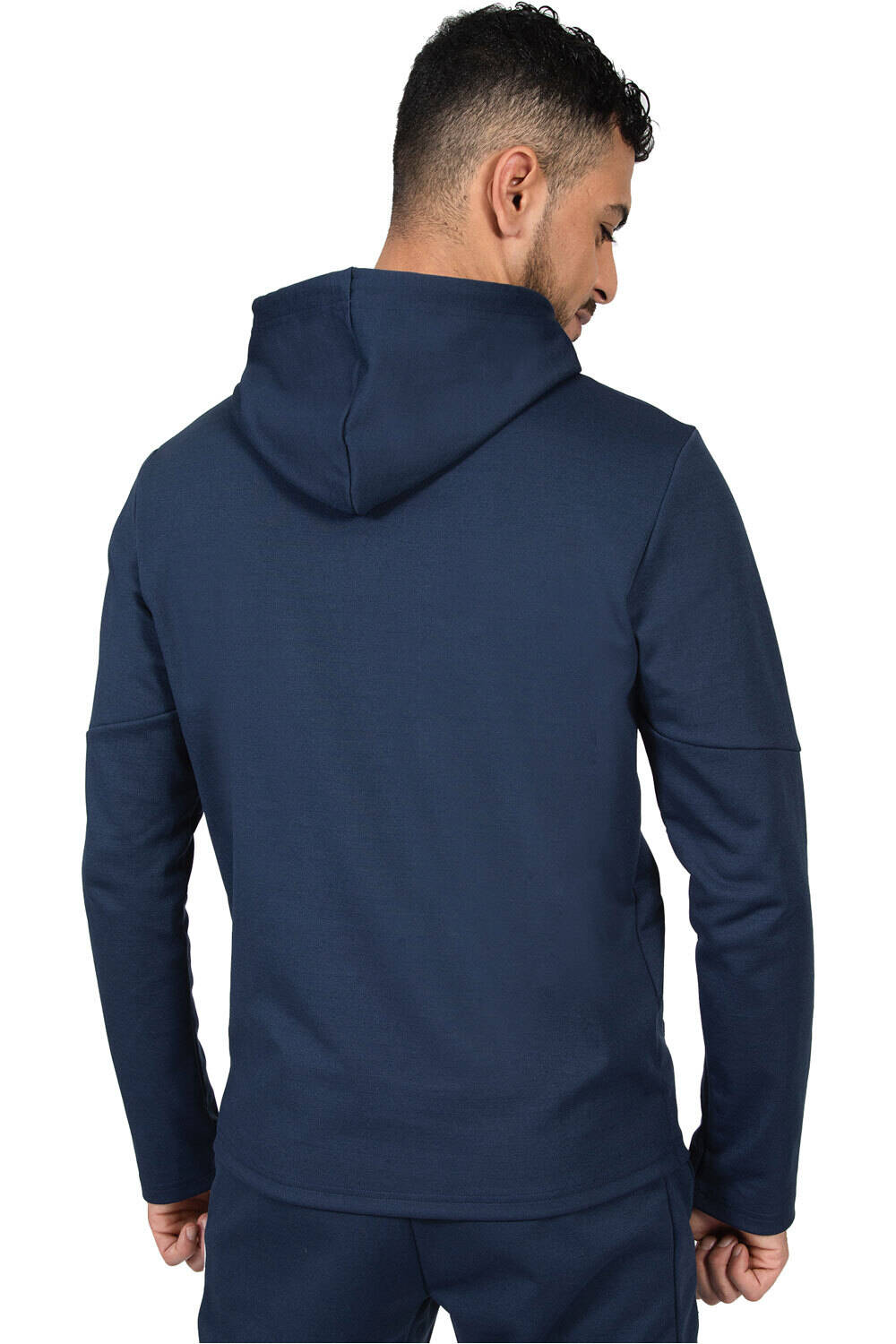 Le Coq Sportif sudadera hombre Hoody PRESENTATION BICOLORE N1 M vista trasera