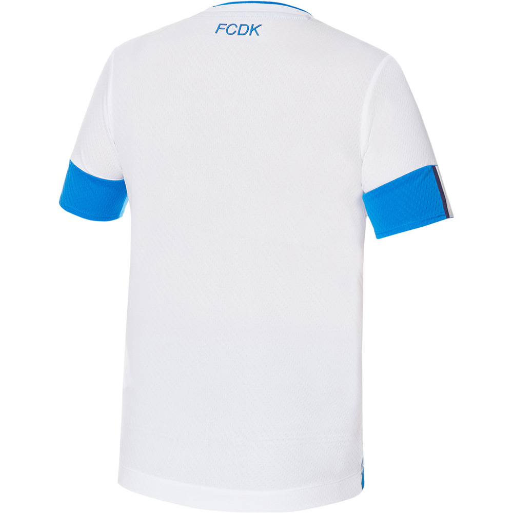 New Balance camiseta de fútbol oficiales niño FC Dynamo Kyiv Home Junior SS Jersey vista trasera