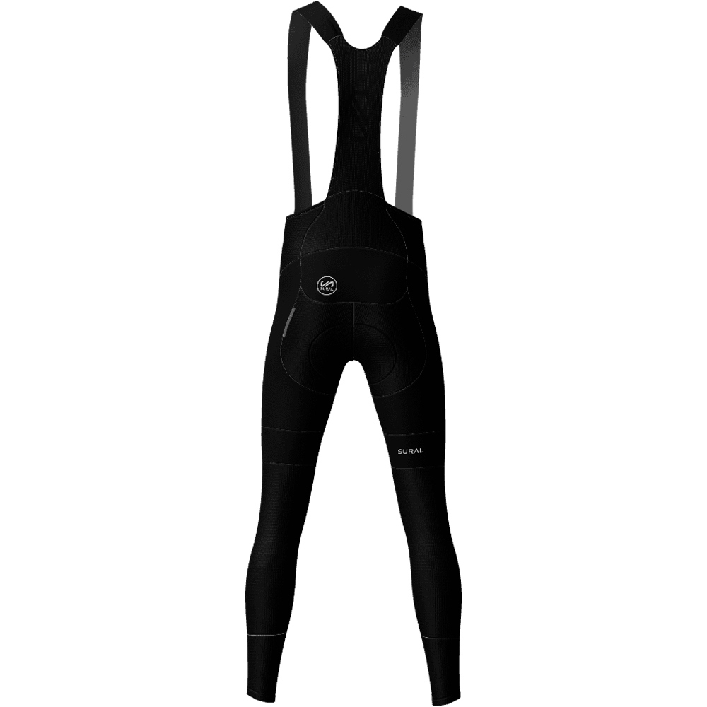 Sural culotte largo hombre Culotte Largo de Ciclismo OVAL vista trasera