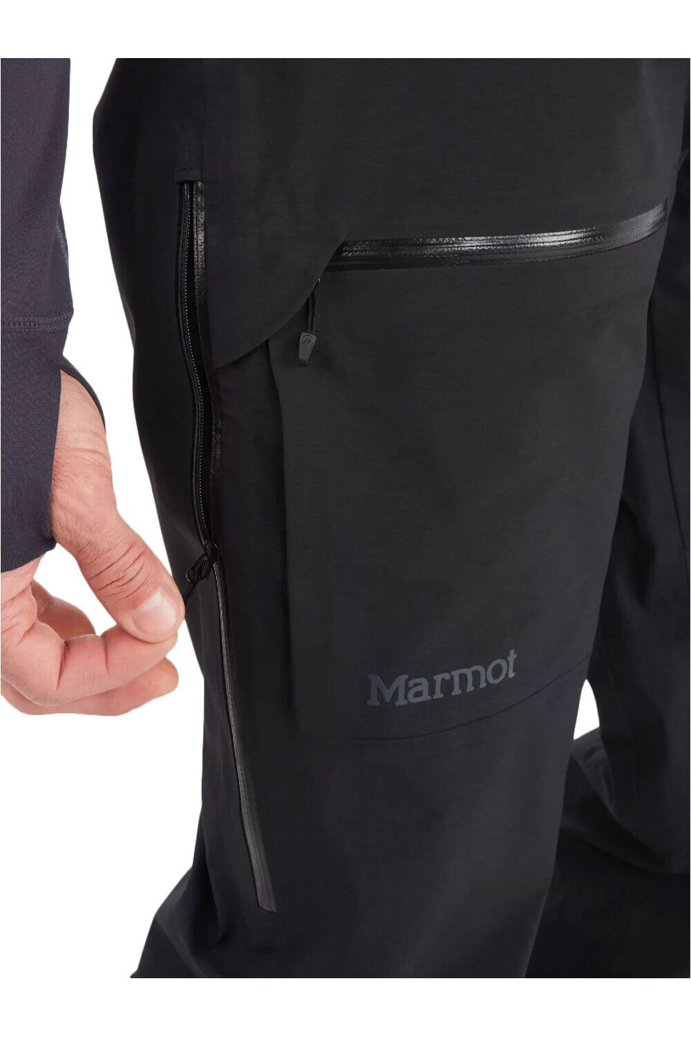 Marmot pantalones esquí hombre Orion GORE-TEX Pant vista detalle