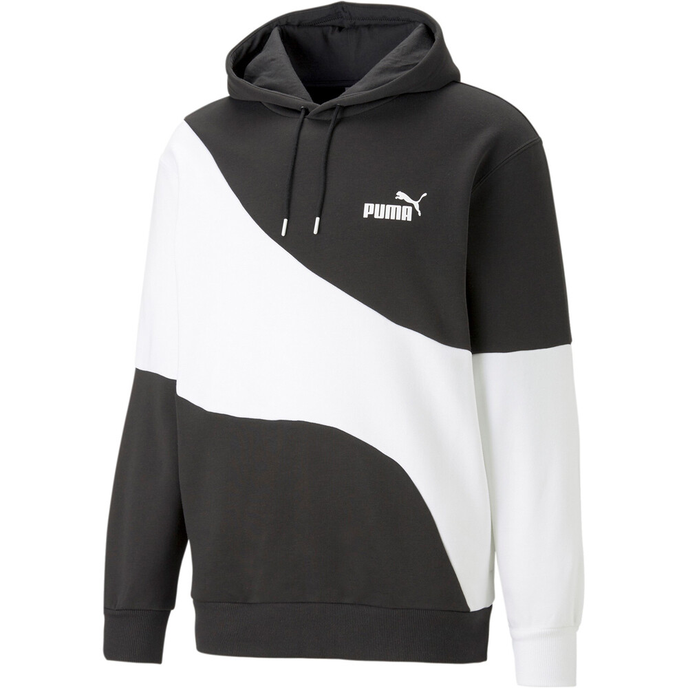 Puma Power Cat negro sudadera hombre