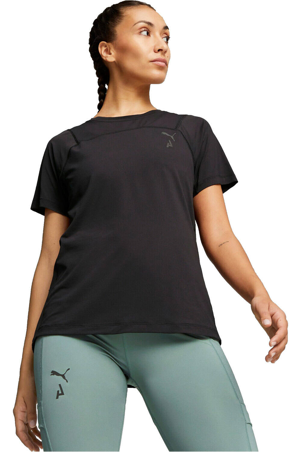 Puma camiseta entrenamiento manga corta mujer W SEASONS COOLCELL T vista frontal