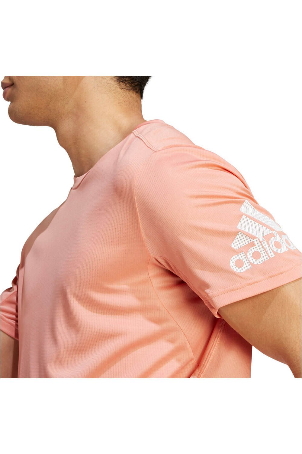 adidas camiseta técnica manga corta hombre RUN IT TEE M vista detalle