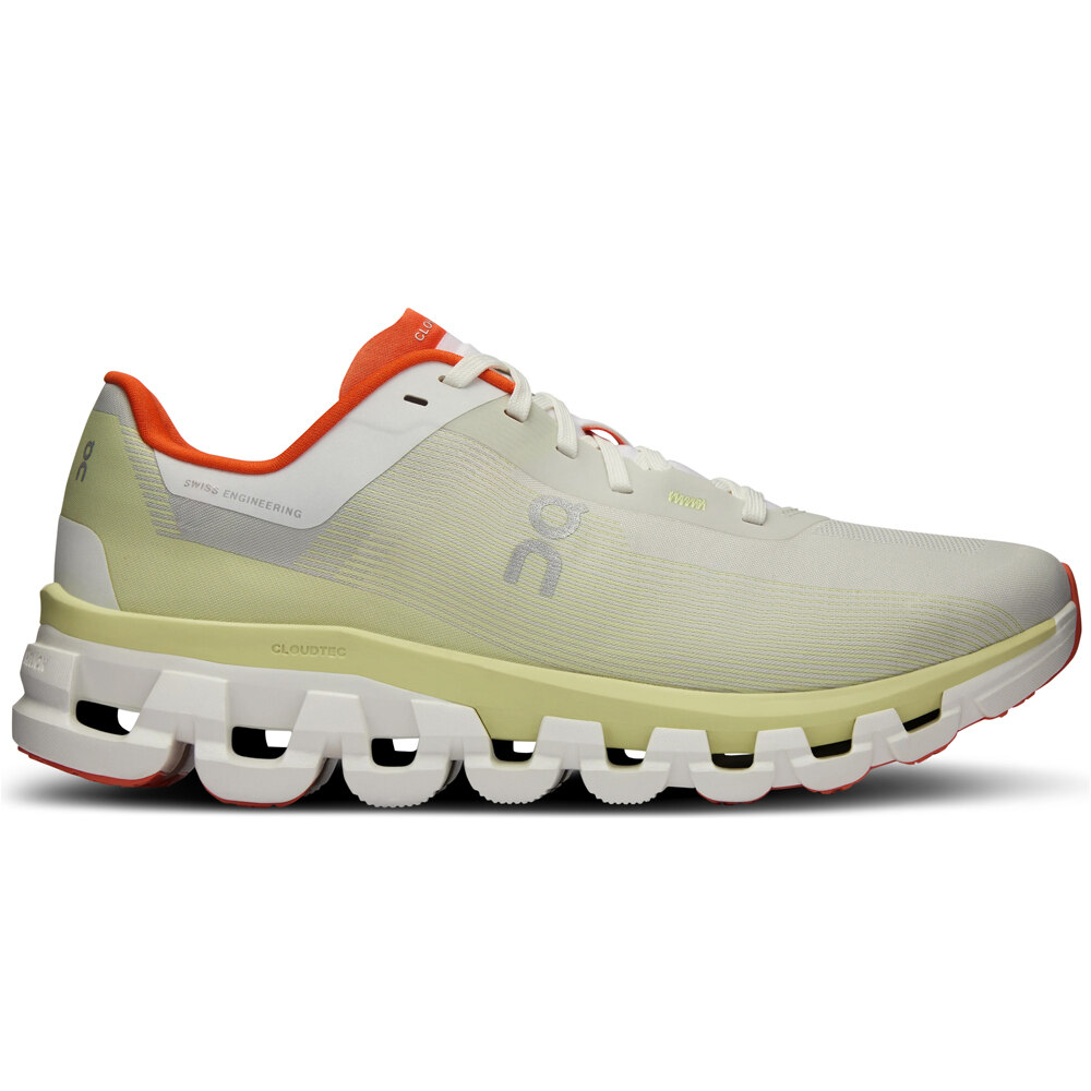 On zapatilla running mujer Cloudflow 4 lateral exterior