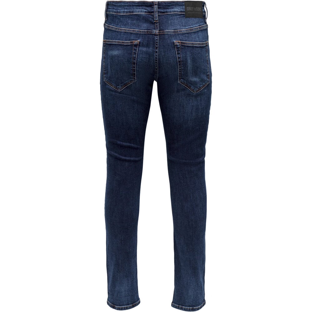 Only&Sons pantalón hombre ONSLOOM SLIM D. BLUE 6749 DNM JEANS NOOS vista trasera